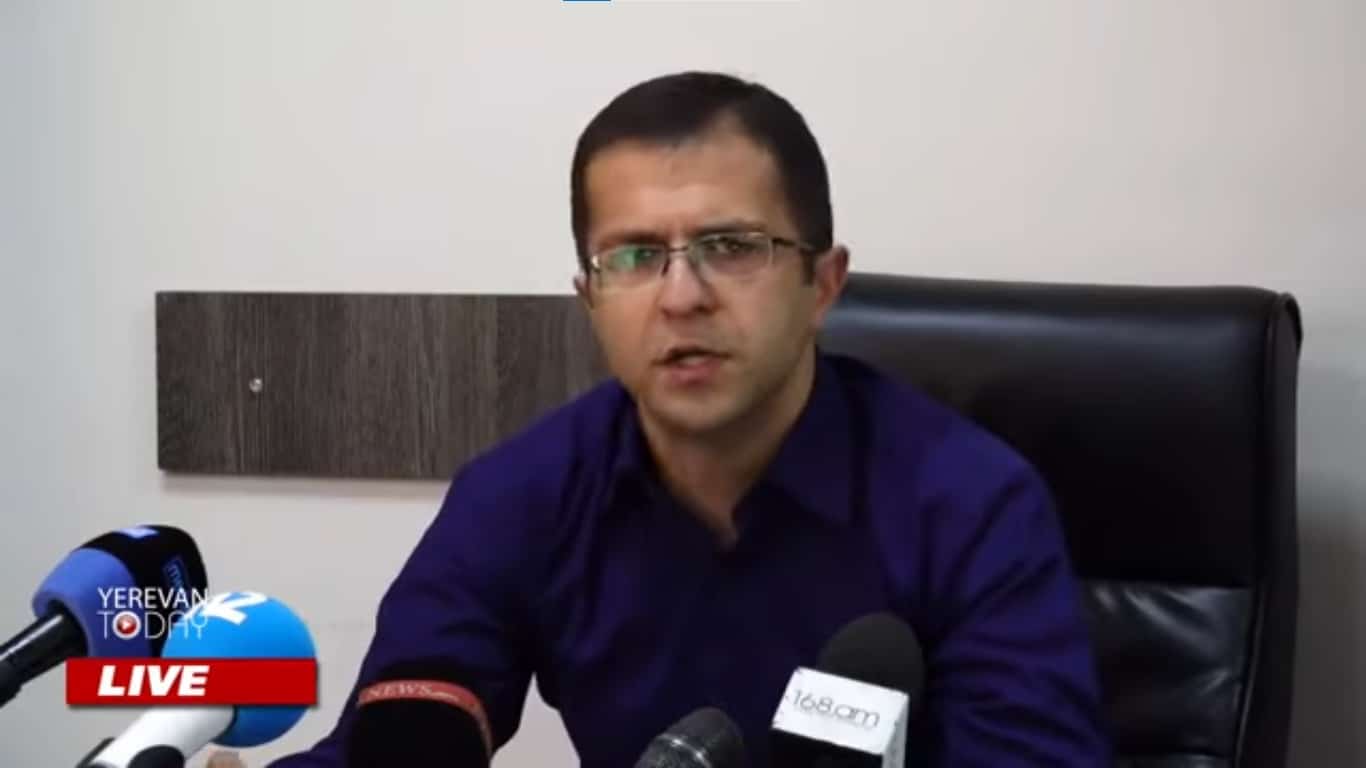 Press Conference of Lawyer Arsen Sardaryan Regarding the Charges Brought Against General Jalal Harutyunyan, Commander of the